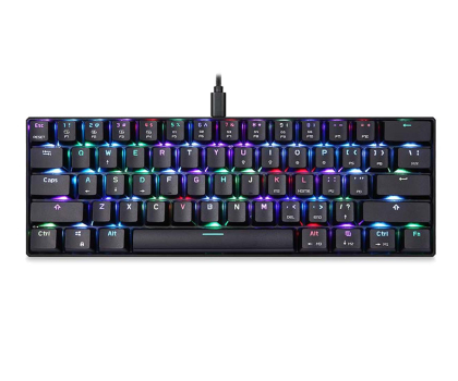 Klawiatura Motospeed CK61 RGB blue outemu CK61-Blue